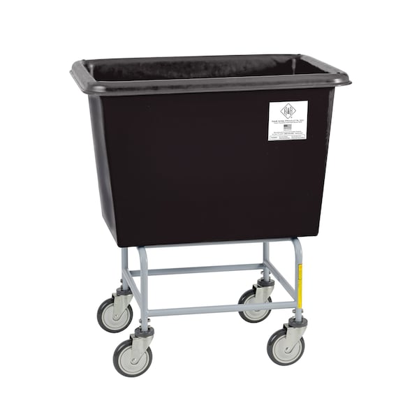 Elevated Basket Truck, Poly, 6 Bushel, Black